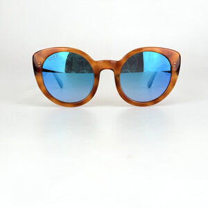 DIFF Luna Sunglasses mod. HT-BF37P Brown Shades Polarized Oversized Cat Eye
